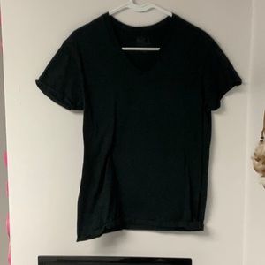Plain black shirt